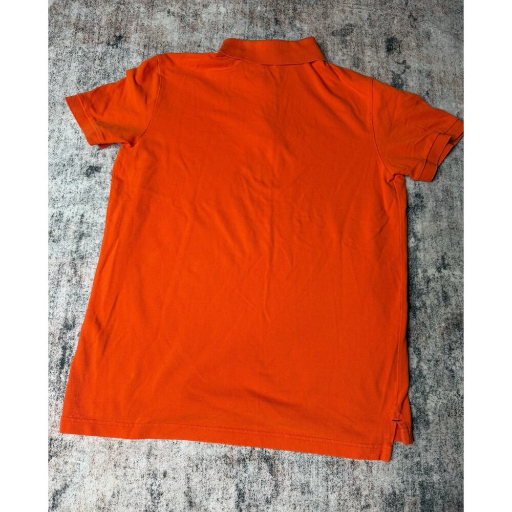 Gap Classic Fit Orange Short Sleeve Polo Shirt L - Picture 2 of 7